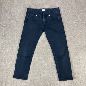 Met Low Rise Ankle Jeans Women 28 Dark Wash Stretch Staple Casual Everyday Denim